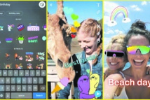 Snapchat s’inspire d’Instagram et ajoute les GIF à son application