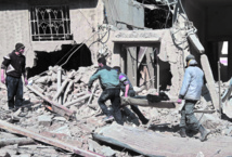 Pluie de roquettes sur la Ghouta orientale Pluie de roquettes sur la Ghouta orientale