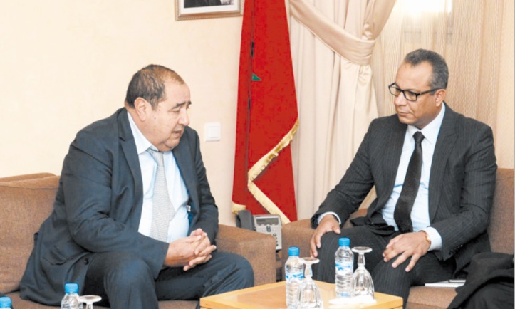 Driss Lachguar reçoit une délégation du Front des forces démocratiques