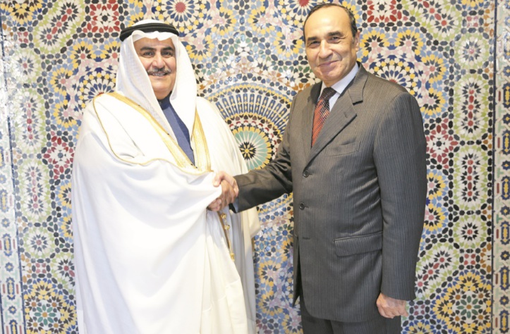 Habib El Malki s’entretient avec le chef de la diplomatie bahreïnie Habib El Malki s’entretient avec le chef de la diplomatie bahreïnie