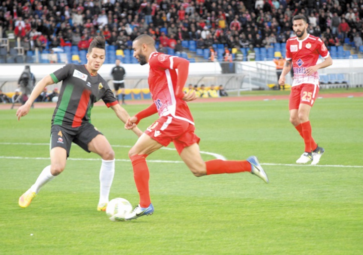 Haddad revigoré par la présence de Renard. Ph. Bahafid Haddad revigoré par la présence de Renard. Ph. Bahafid
