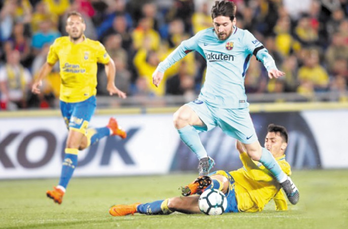 Le Barça accroché à Las Palmas : La Liga est relancée Le Barça accroché à Las Palmas : La Liga est relancée