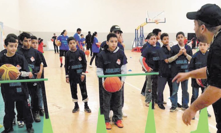 La caravane nationale de TIBU School pour la promotion de la pratique du basket La caravane nationale de TIBU School pour la promotion de la pratique du basket