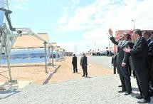 SM le Roi inaugure la centrale thermo-solaire d’Ain Béni Mathar SM le Roi inaugure la centrale thermo-solaire d’Ain Béni Mathar