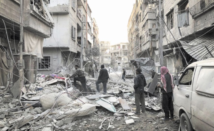 Des combattants prorégime tués dans une attaque de l'EI à Damas Des combattants prorégime tués dans une attaque de l'EI à Damas