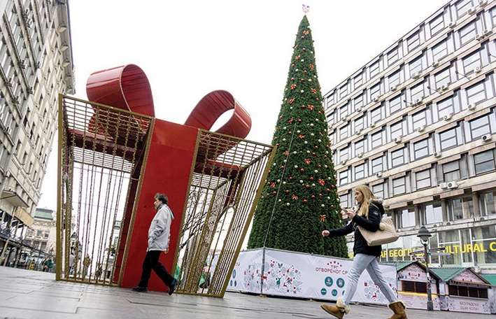 Insolite : Décorations de Noël en mars