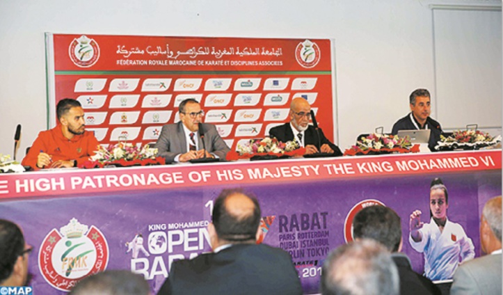 Tableau relevé à la 14ème édition de la Coupe internationale Mohammed VI de karaté Tableau relevé à la 14ème édition de la Coupe internationale Mohammed VI de karaté
