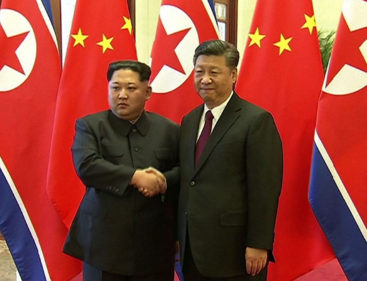 A Pékin, Kim Jong-un promet l'arrêt du programme nucléaire nord-coréen A Pékin, Kim Jong-un promet l'arrêt du programme nucléaire nord-coréen