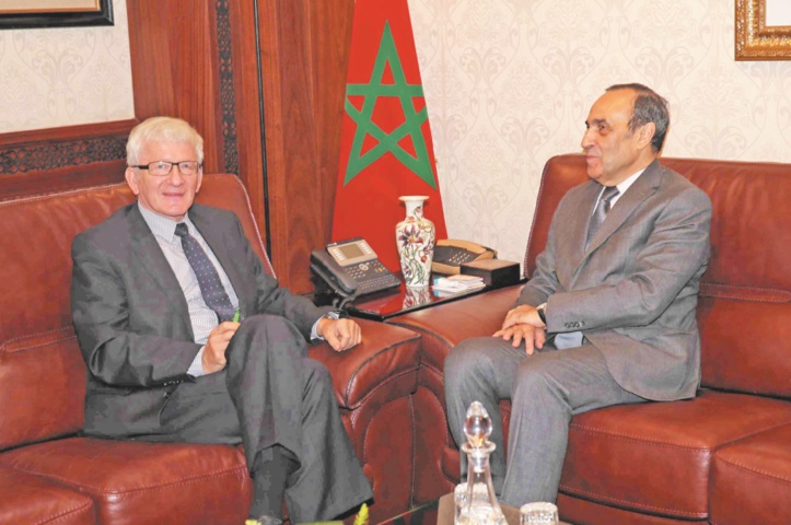 Habib El Malki et Marek Ziolkowski. Habib El Malki et Marek Ziolkowski.