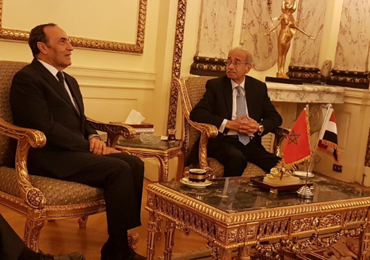 Habib El Malki et Sherif Ismail. Habib El Malki et Sherif Ismail.