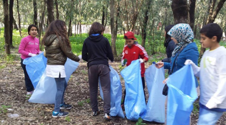 Le bénévolat au service de la forêt de Bouskoura Le bénévolat au service de la forêt de Bouskoura