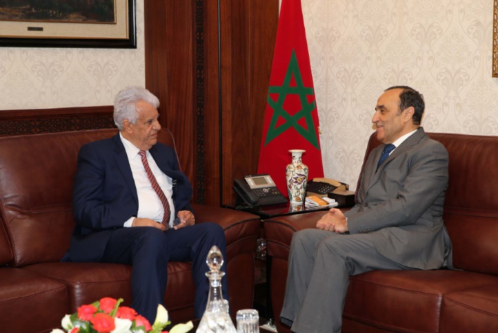 L’ambassadeur de la Palestine salue la position de S.M le Roi dans la défense de la Ville Sainte L’ambassadeur de la Palestine salue la position de S.M le Roi dans la défense de la Ville Sainte