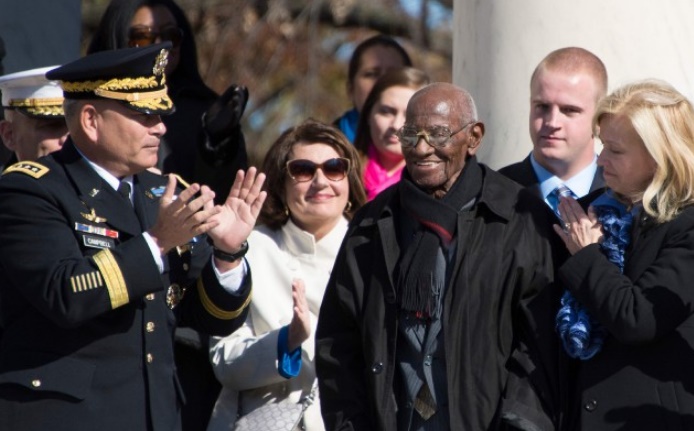 Un petit-fils d'esclave visite à 111 ans le musée noir de Washington Un petit-fils d'esclave visite à 111 ans le musée noir de Washington