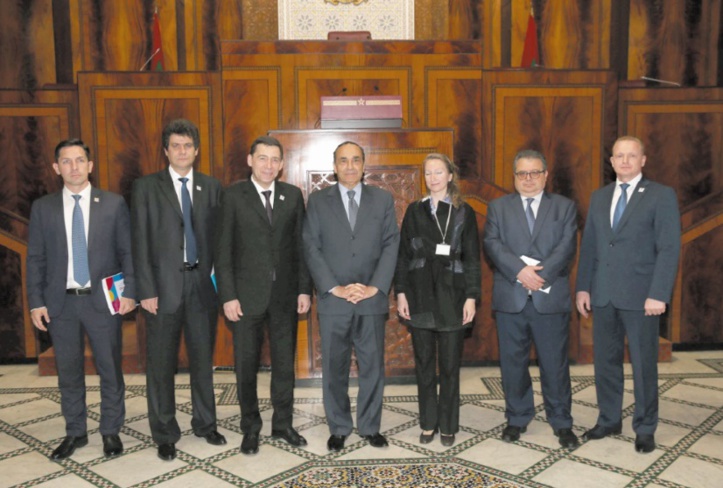 Le président de la Chambre des représentants reçoit Evgueni Kouivachev Le président de la Chambre des représentants reçoit Evgueni Kouivachev