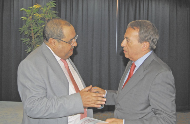 Driss Lachguar et Luis Ayala. Driss Lachguar et Luis Ayala.