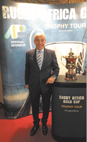 Le trophée de la Rugby Africa Gold dévoilé à Bruxelles Le trophée de la Rugby Africa Gold dévoilé à Bruxelles