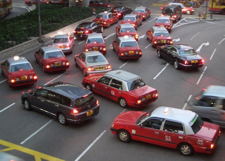 Insolite : ​ ​​​Taxi hongkongais