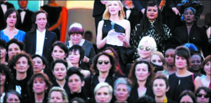 Les femmes du 7ème art réclament “l'égalité salariale” à Cannes Les femmes du 7ème art réclament “l'égalité salariale” à Cannes