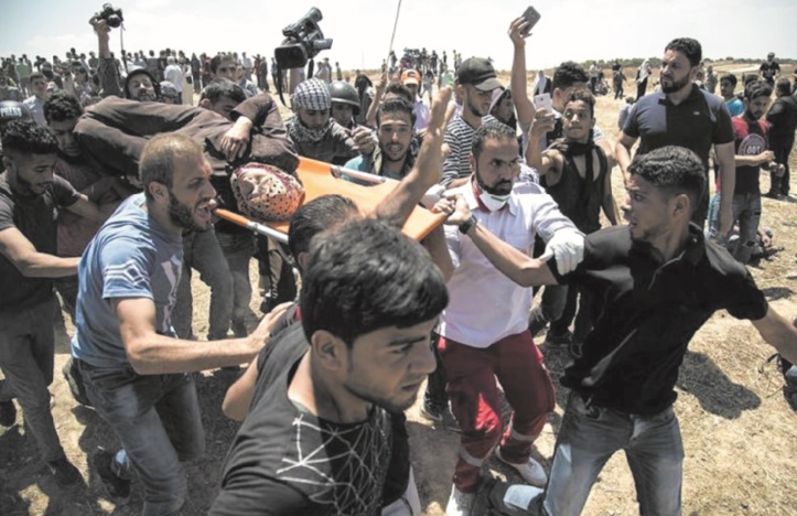 Bain de sang à Gaza pour l'inauguration de l'ambassade américaine à Al-Qods Bain de sang à Gaza pour l'inauguration de l'ambassade américaine à Al-Qods