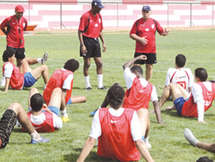 Le Moghreb de Tétouan en stage à Agadir Le Moghreb de Tétouan en stage à Agadir