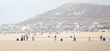 A Agadir, il fait chaud, mais rien d’alarmant