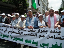 Le peuple marocain dit non aux exactions israéliennes et à la compromission américaine Le peuple marocain dit non aux exactions israéliennes et à la compromission américaine