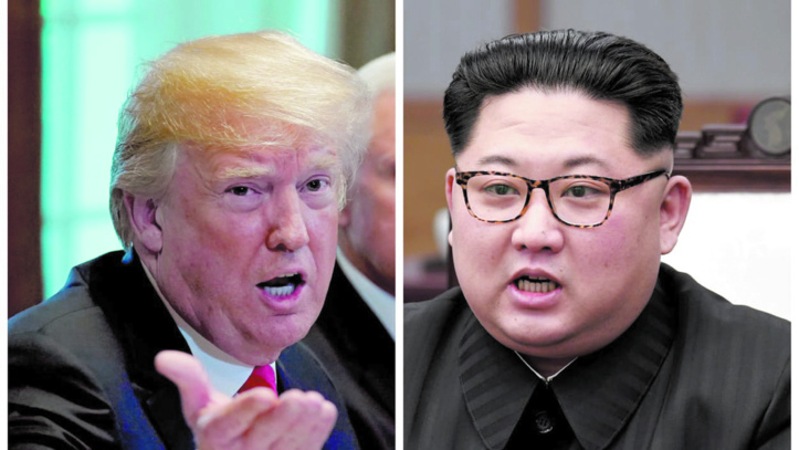 Trump et Kim visent toujours un sommet le 12 juin à Singapour Trump et Kim visent toujours un sommet le 12 juin à Singapour