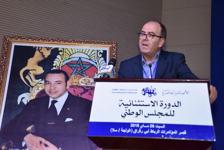 Hakim Benchamach, nouveau Secrétaire général du PAM Hakim Benchamach, nouveau Secrétaire général du PAM