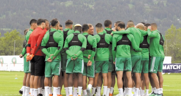 Le Onze national prépare son match contre l’Ukraine Le Onze national prépare son match contre l’Ukraine