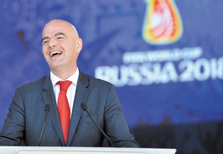 Infantino joue sa première Coupe du monde et son avenir Infantino joue sa première Coupe du monde et son avenir