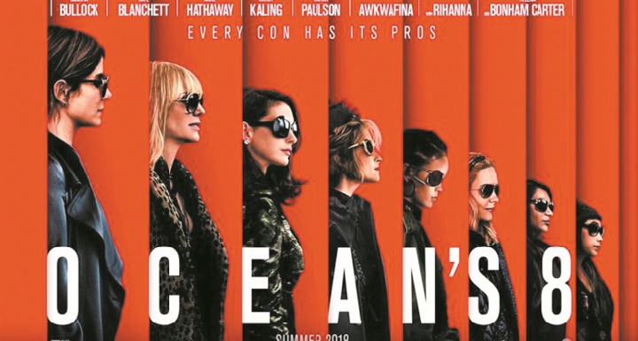“Ocean's 8” en tête du box-office pour son premier weekend “Ocean's 8” en tête du box-office pour son premier weekend