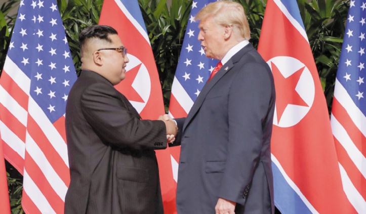 Un sommet historique entre Trump et Kim Un sommet historique entre Trump et Kim