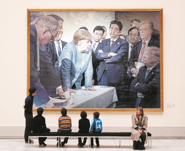 La photo qui a fait le buzz lors du G7 La photo qui a fait le buzz lors du G7