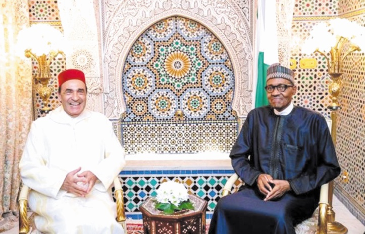 Le Président nigérian reçoit Habib El Malki