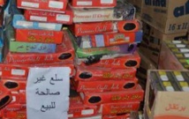 Saisie et destruction de plus de 26 tonnes de produits alimentaires impropres à la consommation