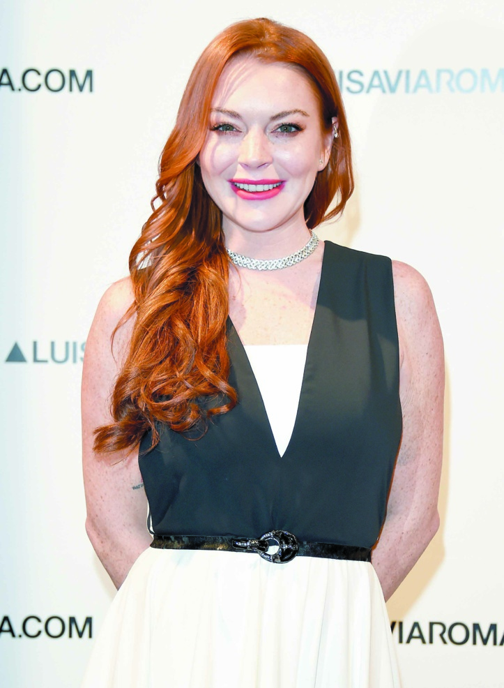 Des stars dans le rouge : Lindsay Lohan Des stars dans le rouge : Lindsay Lohan
