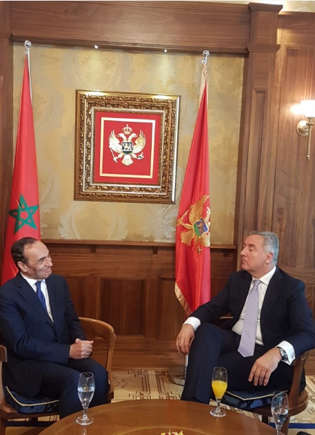Habib El Malki reçu par Milo Djukanovic, Président du Monténégro Habib El Malki reçu par Milo Djukanovic, Président du Monténégro