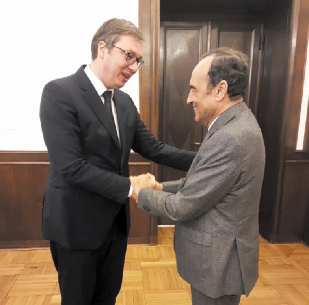 Le président serbe réitère le soutien de son pays à l'intégrité territoriale du Maroc Le président serbe réitère le soutien de son pays à l'intégrité territoriale du Maroc