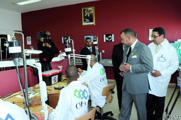 Le Souverain inaugure un centre de formation professionnelle mixte et de consolidation des compétences des femmes Le Souverain inaugure un centre de formation professionnelle mixte et de consolidation des compétences des femmes