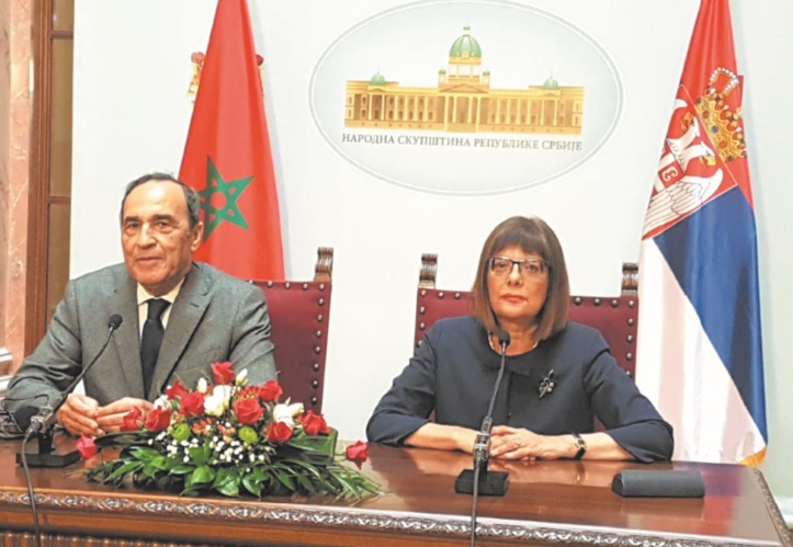 La coopération entre le Maroc et la Serbie passe à la vitesse supérieure La coopération entre le Maroc et la Serbie passe à la vitesse supérieure