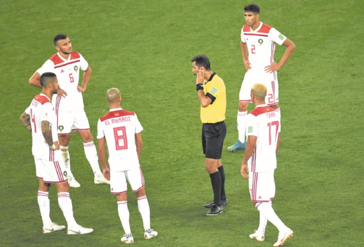 Mondial 2018 : La FRMF saisit la FIFA au sujet des erreurs d'arbitrage subies par  la sélection nationale Mondial 2018 : La FRMF saisit la FIFA au sujet des erreurs d'arbitrage subies par  la sélection nationale