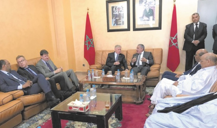 Horst Köhler rencontre les élus de la région de Laâyoune Horst Köhler rencontre les élus de la région de Laâyoune