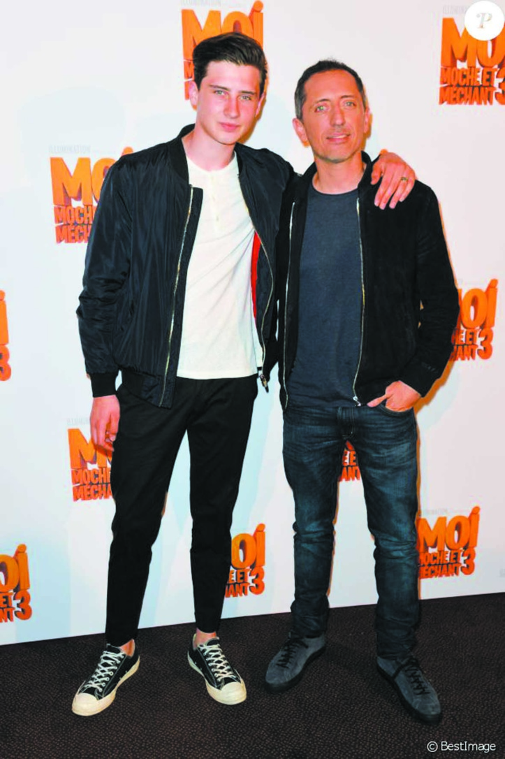 Gad Elmaleh fier de son  fiston