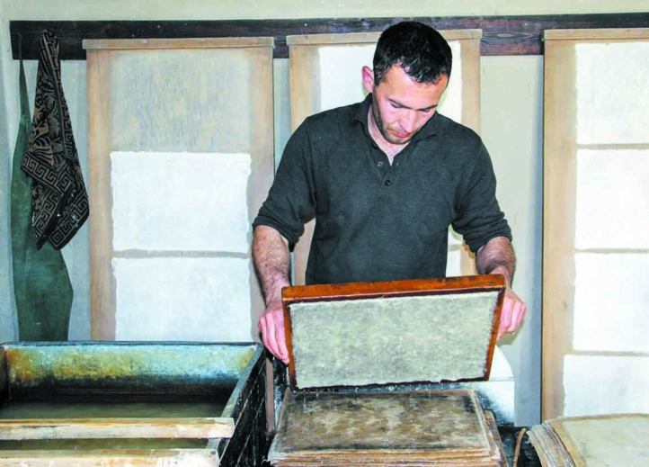 La nouvelle vie du légendaire  papier de Samarcande