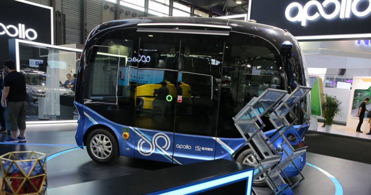Baidu lance des  minibus autonomes en Chine