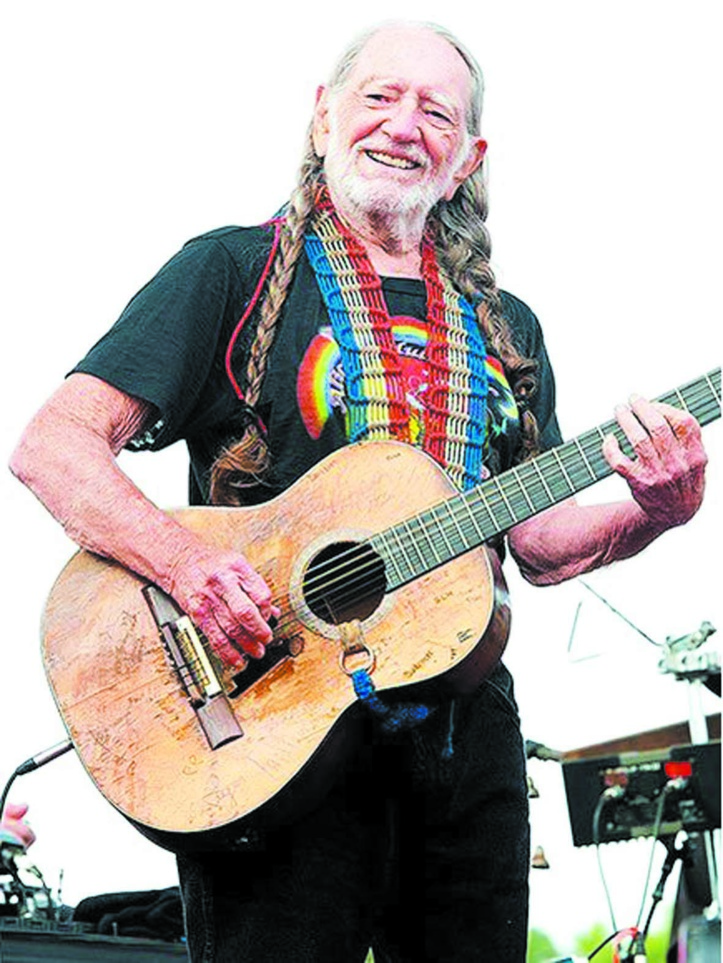 Des stars dans le rouge : Willie Nelson Des stars dans le rouge : Willie Nelson