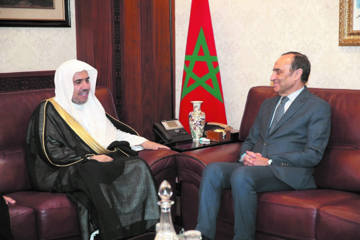Habib El Malki reçoit le secrétaire général de la Ligue islamique mondiale Habib El Malki reçoit le secrétaire général de la Ligue islamique mondiale