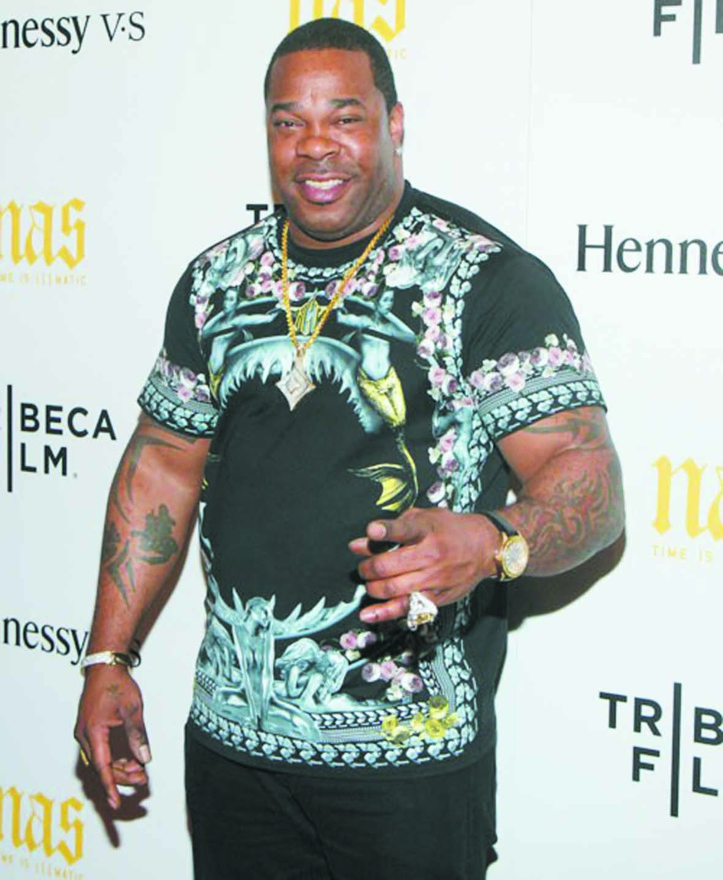 Des stars dans le rouge : ​​​Busta Rhymes