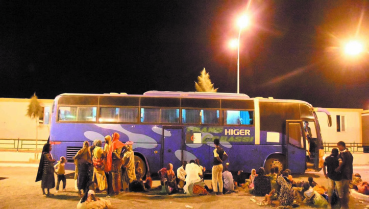 Six-cents migrants refoulés d'Algérie