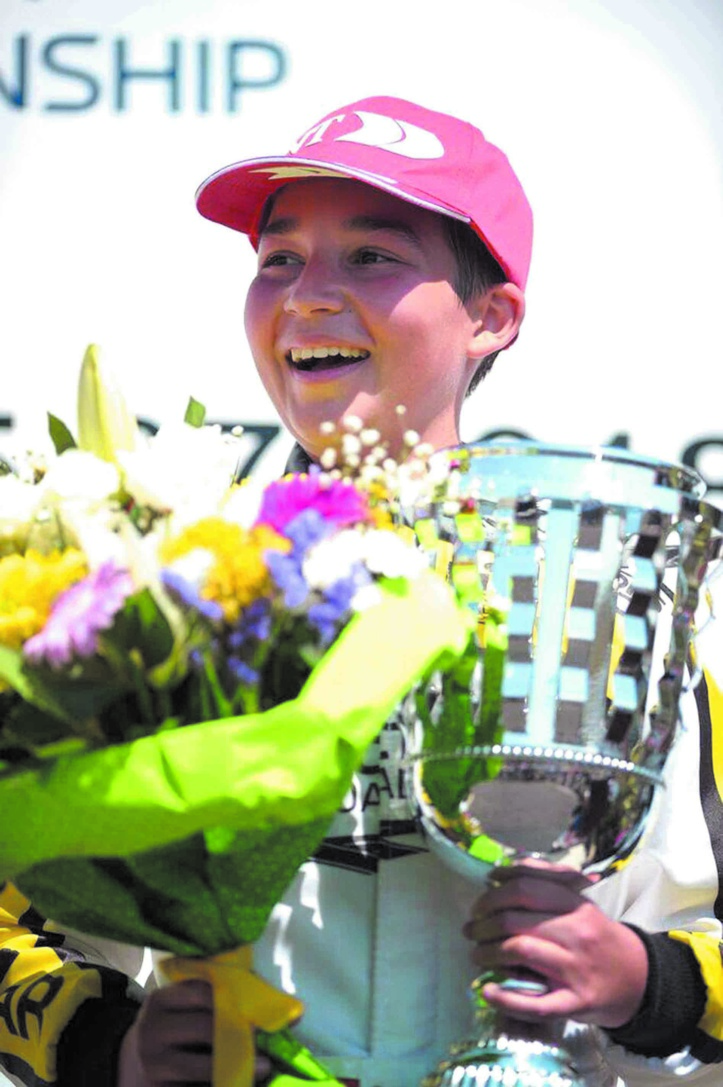 Suleiman Zanfari décroche le podium au Trophée Académie CIK-FIA Suleiman Zanfari décroche le podium au Trophée Académie CIK-FIA